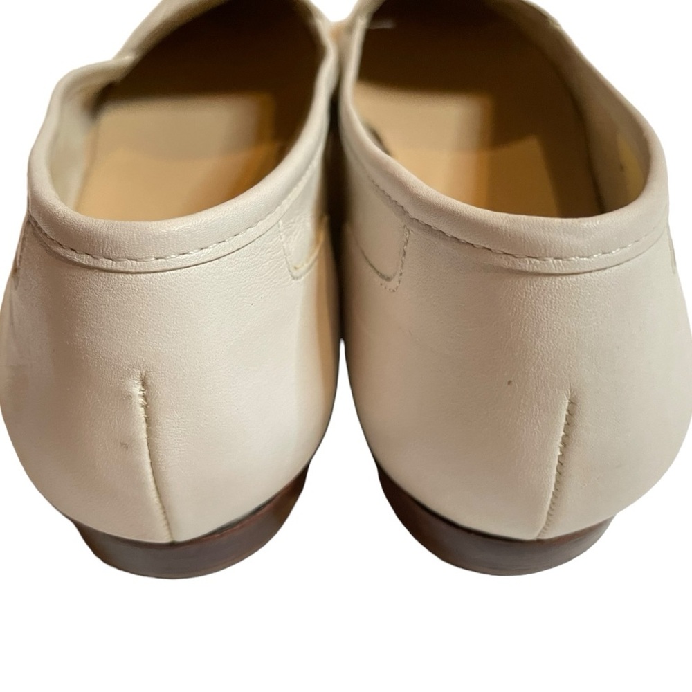Enzo Angiolini Leather Flats Women’s Size 9 White - Picture 8 of 10